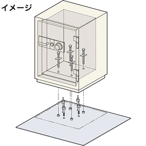 日本アイ・エス・ケイ 麻薬(薬品)保管庫<履歴テンキー> SB-30ERK