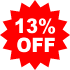 13%OFF