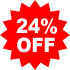 24%OFF