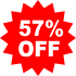 57%OFF