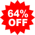 64%OFF