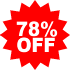 78%OFF