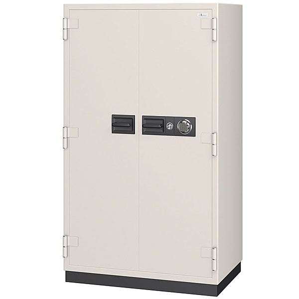 EIKO エーコー 耐火金庫<100万変換ダイヤル>両開き アラーム警報器付 CS-53A