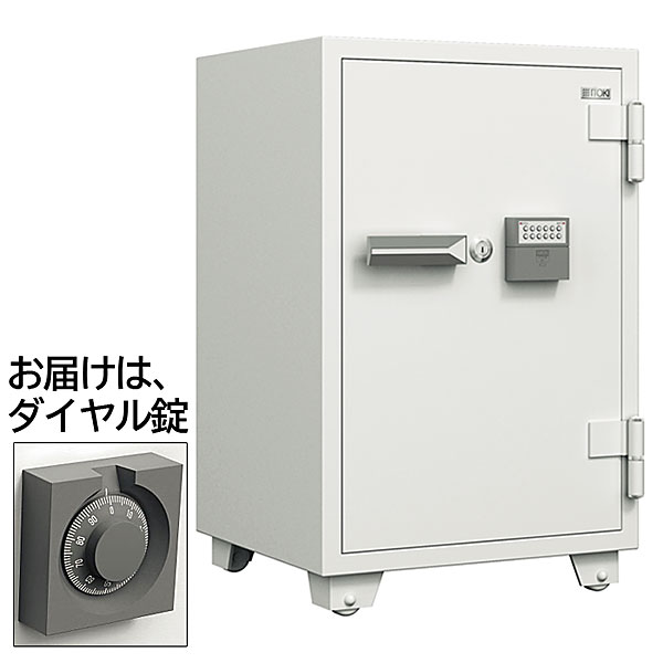 ITOKI イトーキ ニューゴールドセーフハイガード2 耐火・耐破壊金庫 100万変換ダイヤル GEH-6110F-WE