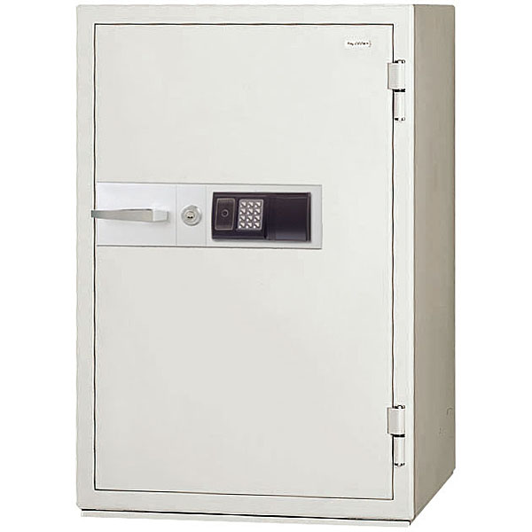 日本アイ・エス・ケイ 2時間耐火・耐破壊金庫 ICカード・テンキー+電子ロック錠 ID100件 KCJ52-2RFE
