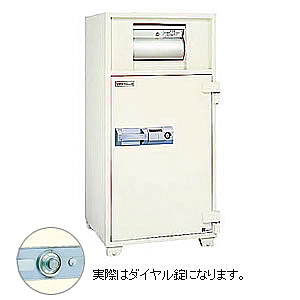 クマヒラ 投入金庫 100万変換ダイヤル DS-21b