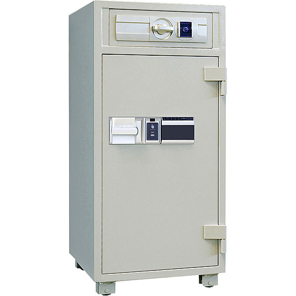 ダイヤセーフ Diamond Safe 夜間投入式耐火・耐工具金庫<指紋照合> FP129