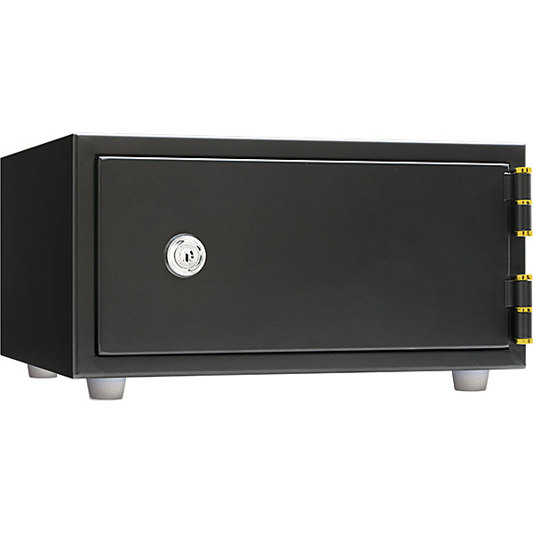 日本アイ・エス・ケイ 1時間耐火金庫 リバーシブル錠 おしゃれ金庫+(プラス)ブラック CPS-30KPLUS-BK