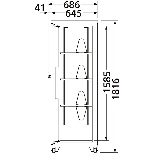 EIKO エーコー 学籍簿用耐火金庫＜100万変換ダイヤル＞ 404G - 金庫