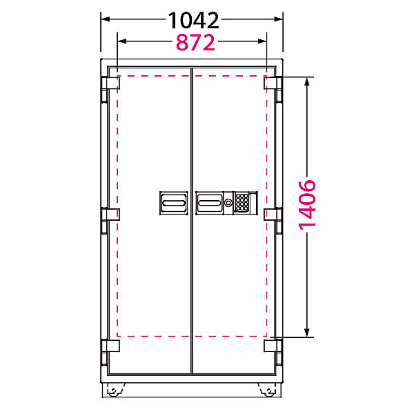 EIKO エーコー 耐火金庫＜テンキー＞両開き CS-53E - 金庫通販の金庫屋