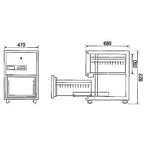 ダイヤセーフ Diamond Safe 耐火キャビネット A4対応2段 ダイヤセーフ Diamond Safe 耐火キャビネット A4対応2段