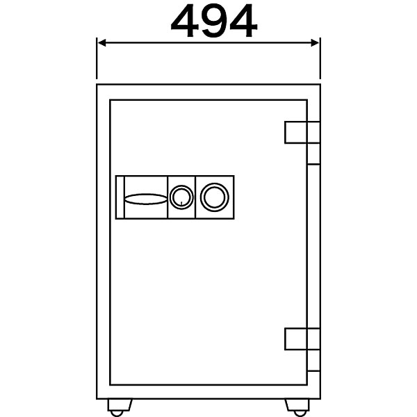 ダイヤセーフ Diamond Safe 耐火金庫＜ダイヤル＞ D70 - 金庫通販の金庫屋