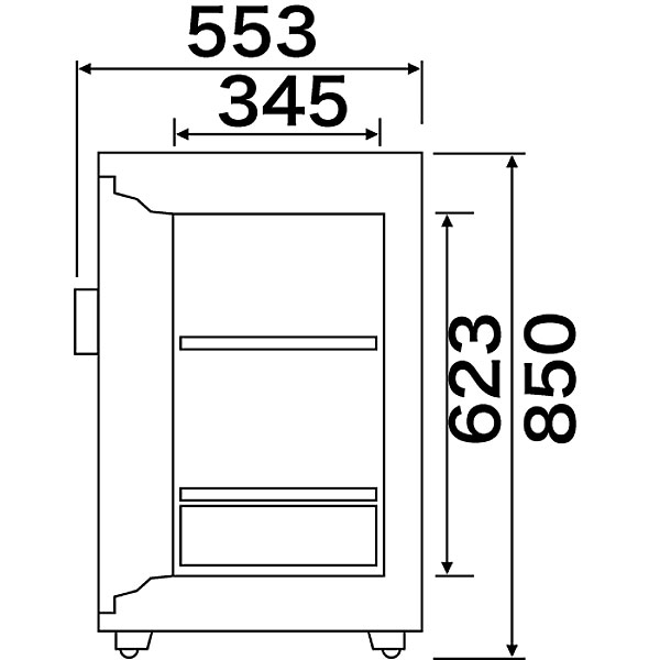 ダイヤセーフ Diamond Safe 耐火金庫＜テンキー＞ DE85 - 金庫