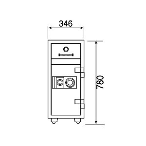 ダイヤセーフ Diamond Safe 夜間投入庫＜ダイヤル＞ P79 - 金庫通販の