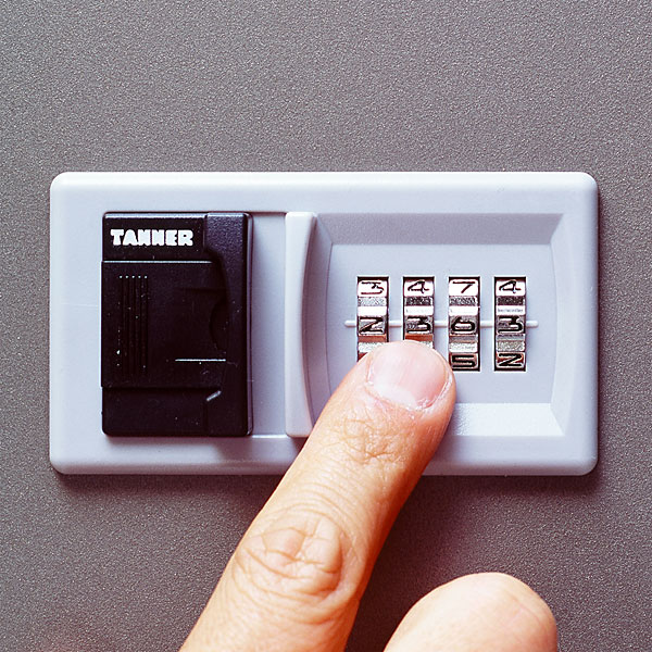 激安通販の TANNER キーボックス TANNER854-812 FBD可変ダイヤル式キー