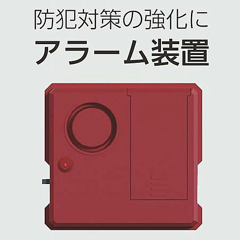 EIKO エーコー 耐火金庫＜ダイヤル＞アラーム警報器付 BSS-4A