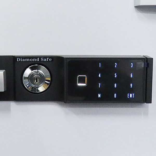 ダイヤセーフ Diamond Safe 耐火・耐破壊金庫＜指紋認証＞両開き