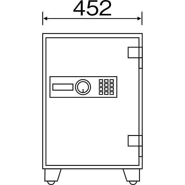 ダイヤセーフ Diamond Safe 耐火金庫<指紋認証> SP68-DX ダイヤセーフ Diamond Safe 耐火金庫<指紋認証> SP68-DX