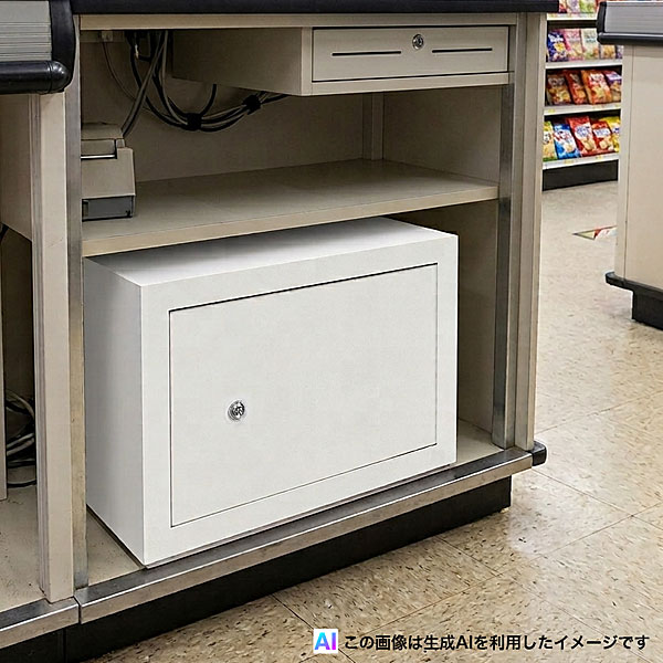 日本アイ・エス・ケイ 防盗鉄庫 20Lタイプ シリンダー錠 STB-20K