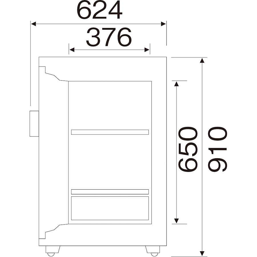 ダイヤセーフ 家庭用耐火金庫　カード式　RC30-1(a-1673250) - 5