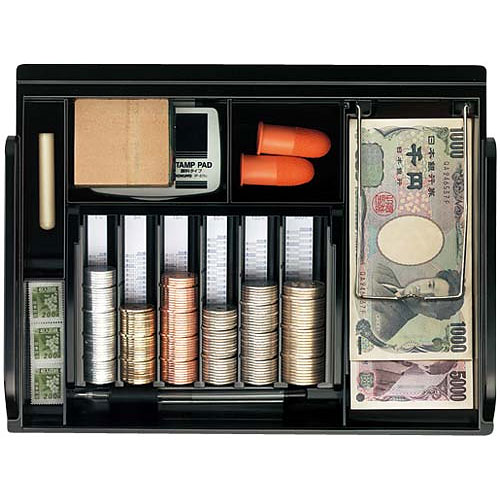 KOKUYO コクヨ 手提げ金庫【B5】＜ダイヤル＞(紙幣/硬貨一体型トレー