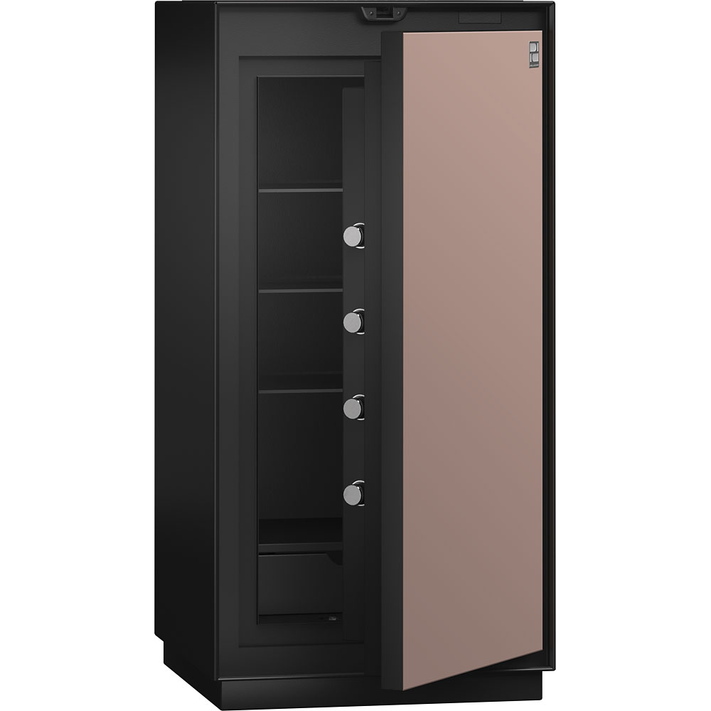 ディプロマット 耐火金庫 PALLADIUM タッチパネル＆指紋認証 警報器付